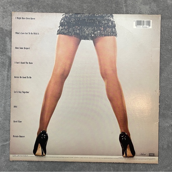 Tina Turner ‎– Private Dancer  LP 1984 Capitol Records ‎– ST-12330 - Picture 8 of 10
